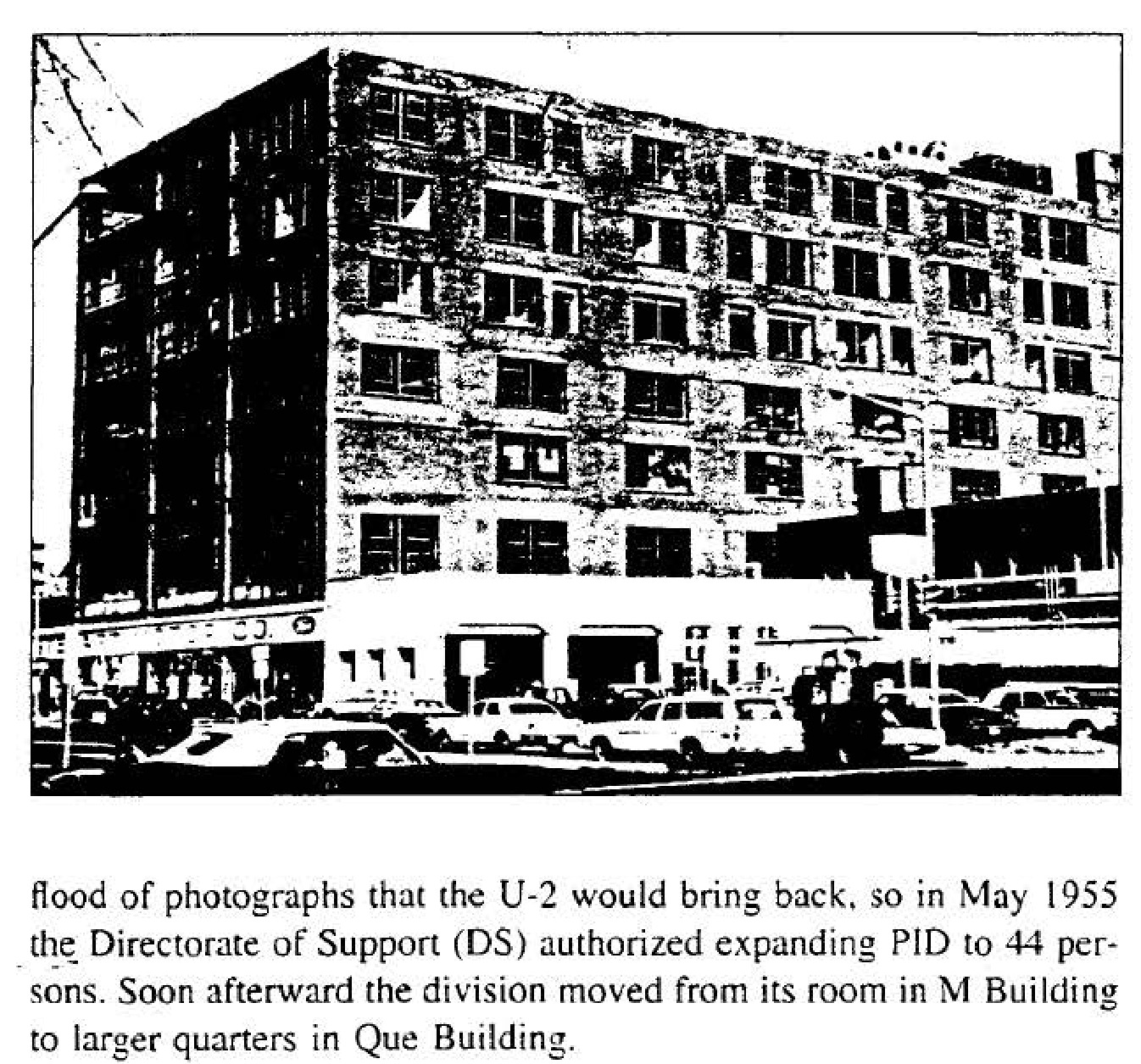 The Steuart Building, home
of the Photo-Intelligence
Division