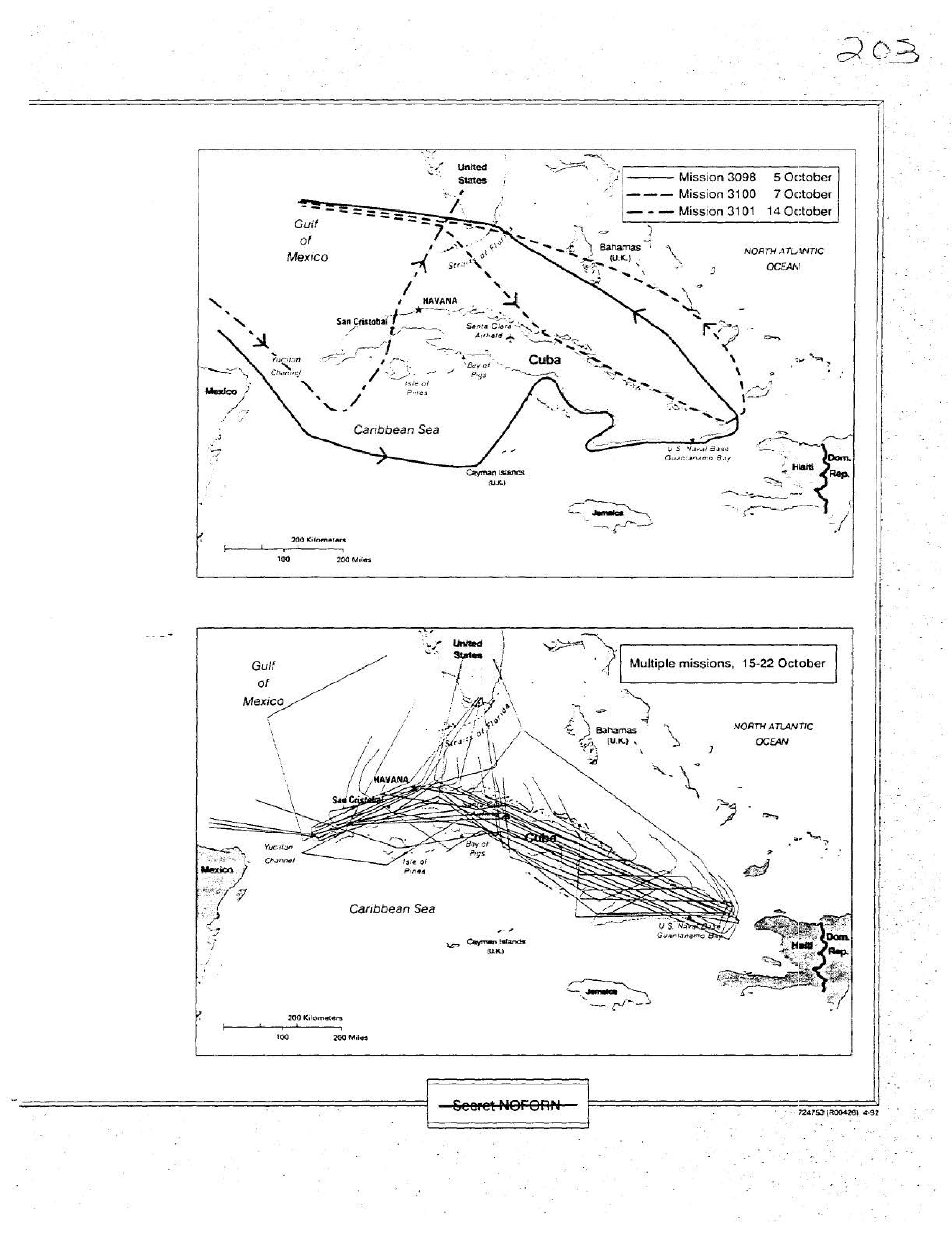 U-2 Overflights of Cuba, October 1962