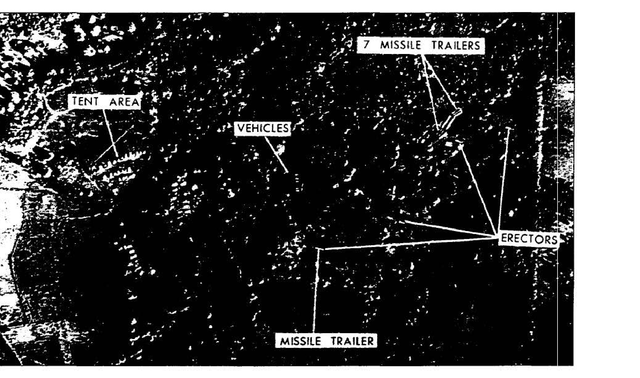 Soviet MRBM site in Cuba, 1 October 1962