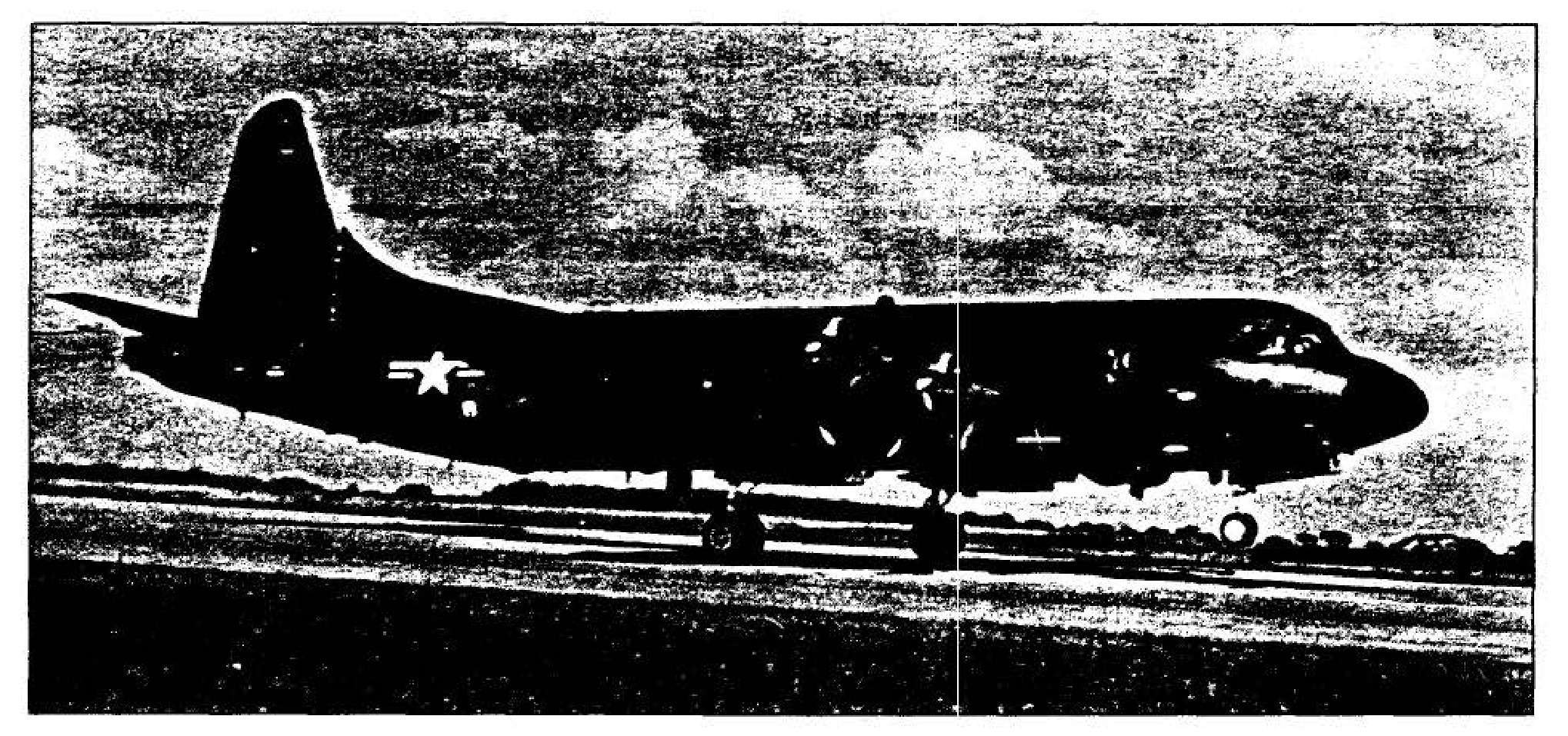 Lockheed P-2V7 and P3A reconnaissance aircraft