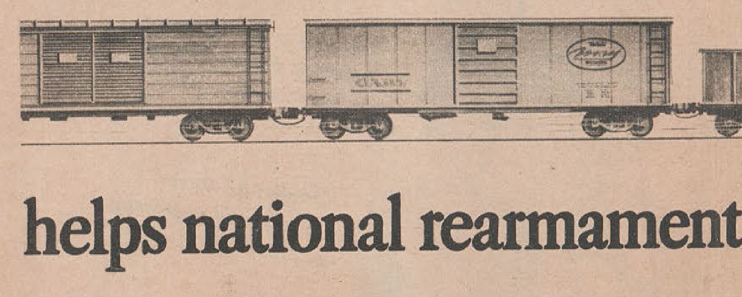 Freight train cars illustration
