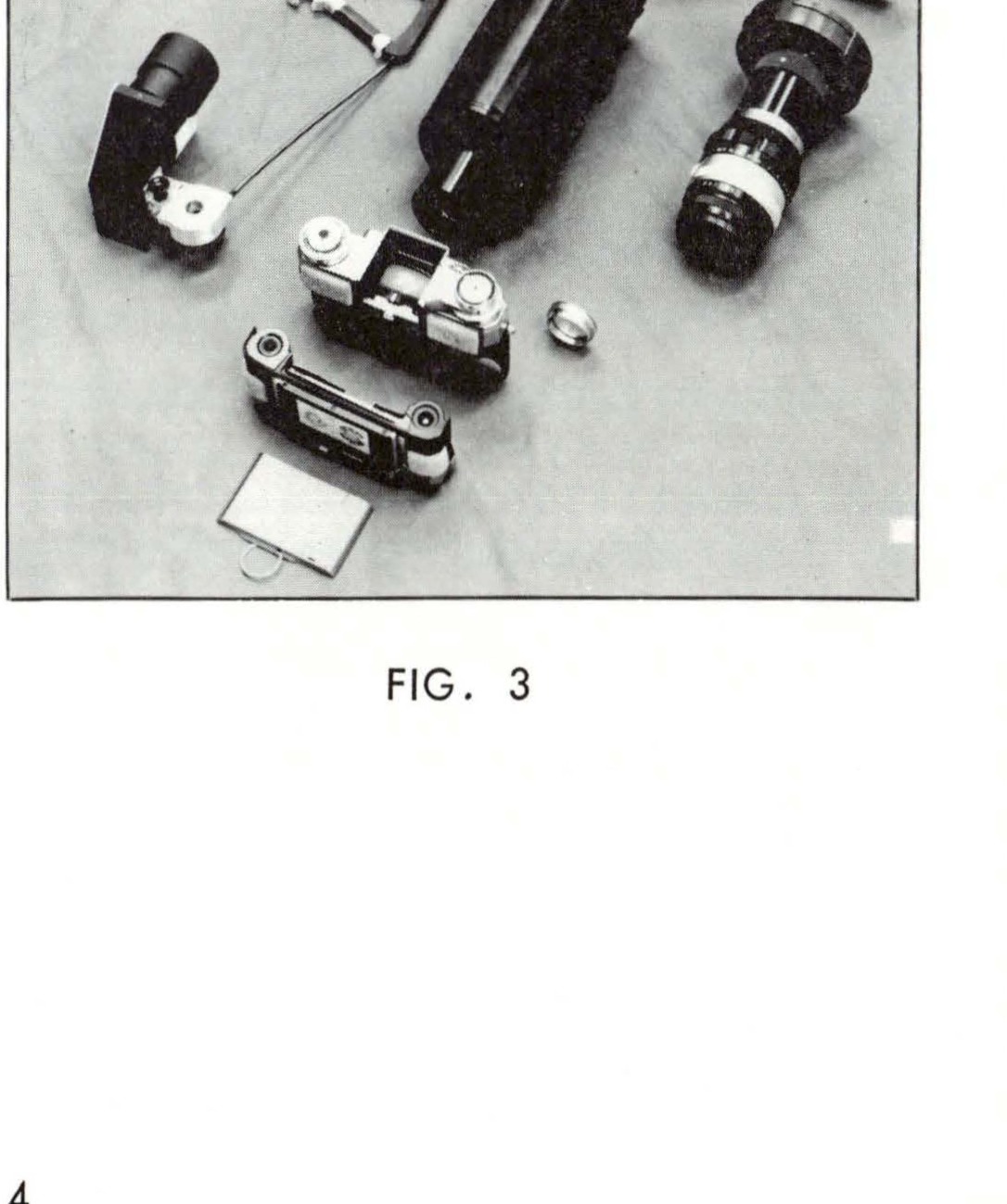 D-1 BASIC OBJECT PHOTOGRAPHY - photographic equipment including cameras and lenses
