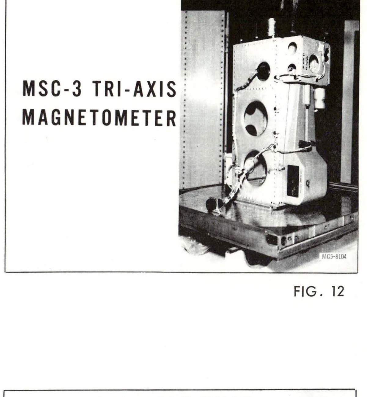 MSC-3 TRI-AXIS MAGNETOMETER - FIG. 12