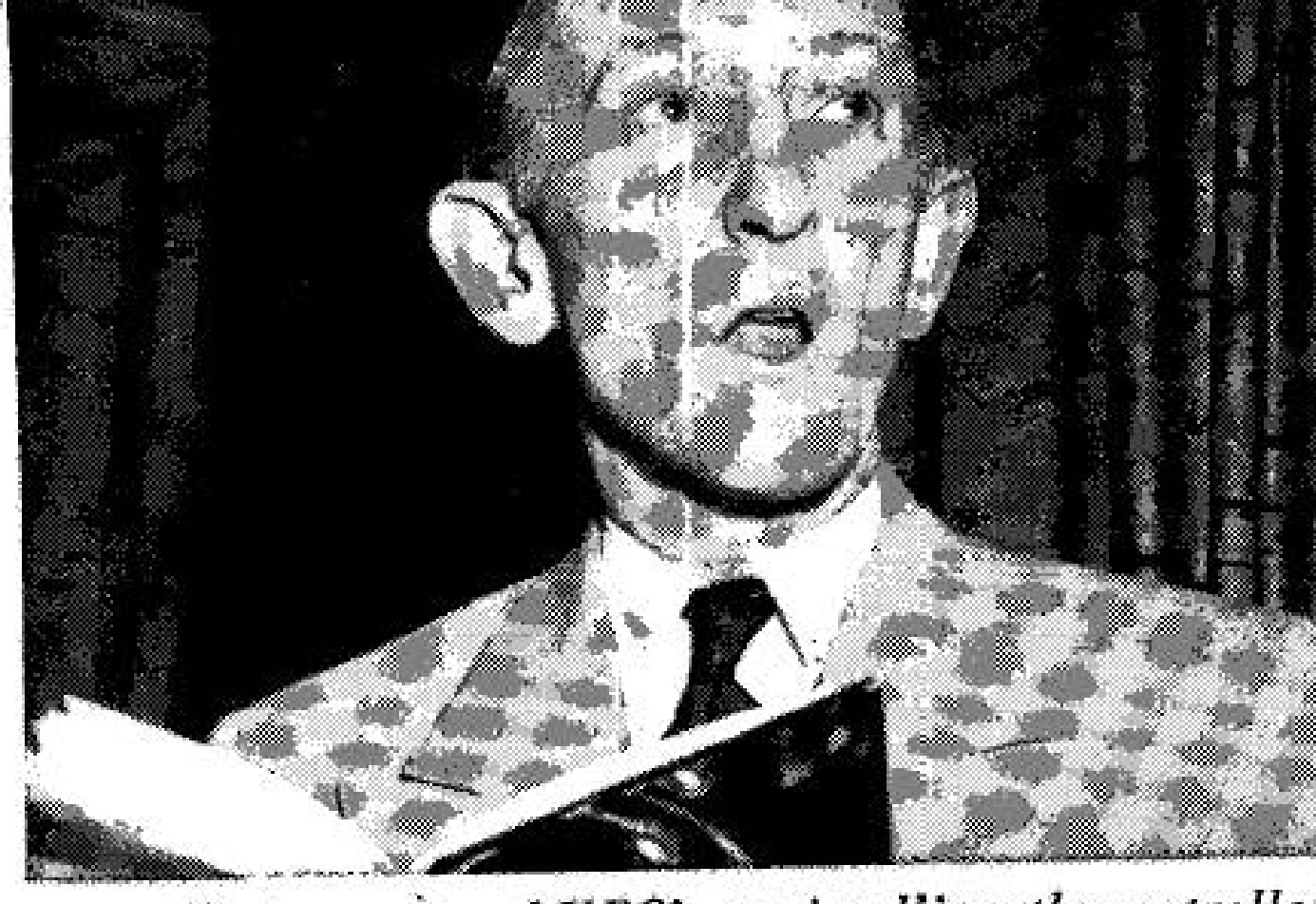 Photograph of Donald E. Keyoe.